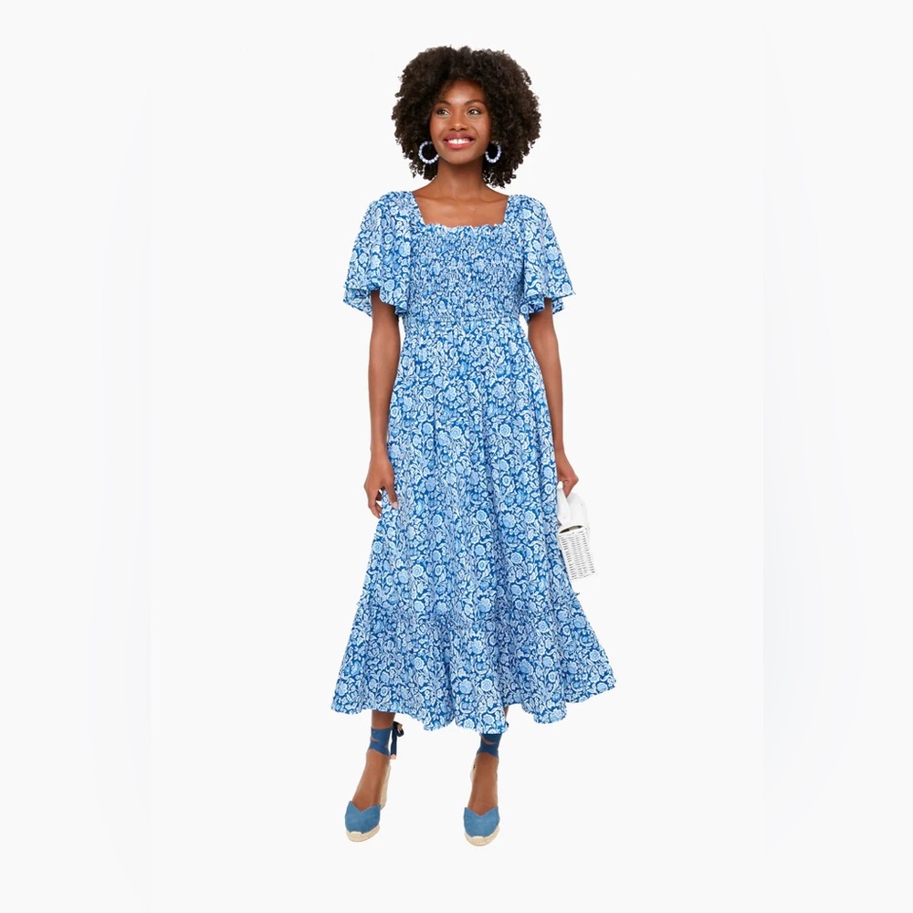 NWT Exclusive Indigo Ornate Floral Lolita Dress
PINK CITY PRINTS